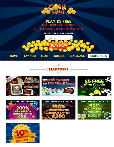 Online Slots Mobile Phone | Coinfalls Casino
