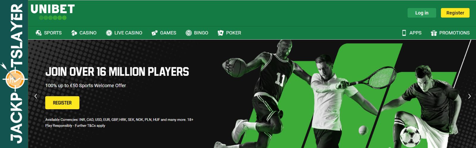 Play Online Casino Games At Unibet