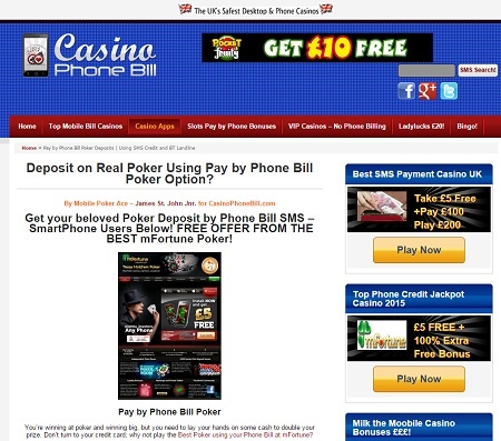 Pay by Phone Bill Slot
